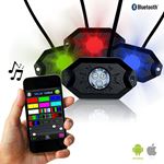 LED Under Body Rock Lights Color with Bluetooth Controller 4x