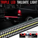Tailgate Rigid LED Strip 60 inches Red White Sequential Amber