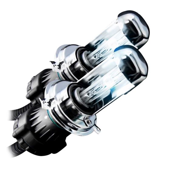 Bi-Xenon HID Xenon Performance Bulbs with Wire Harness Set H4