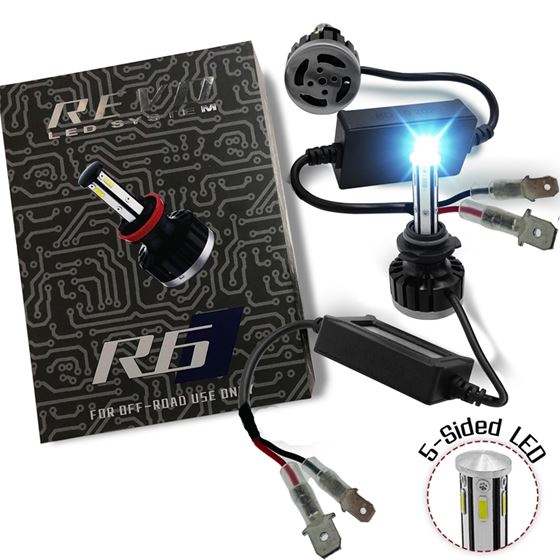 H1 R6 – 5 Sided 9600 Lumen – Error FREE – LED Conversion Kit