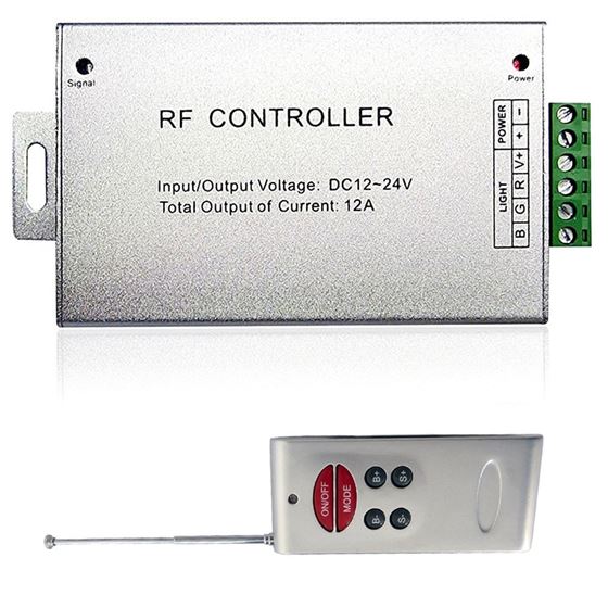 LED Strip RGB Controller RF Wireless w/Music