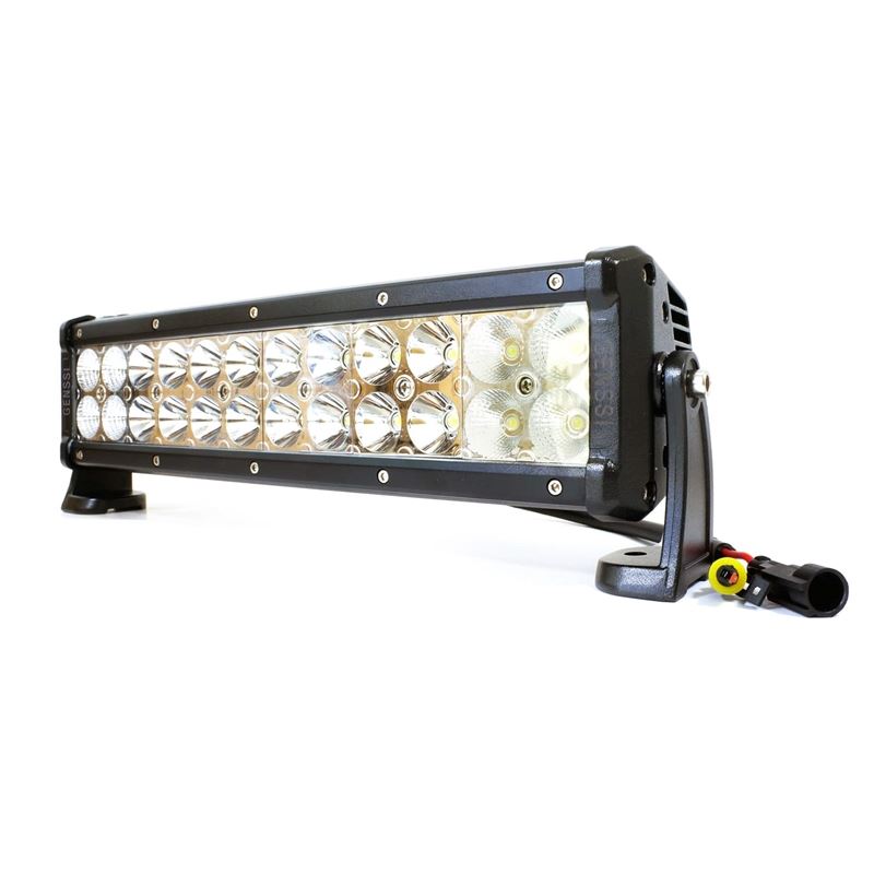 GENSSI 3D Slim Low Profile LED Light Bar w/Bracket Kit | GENSSI LED