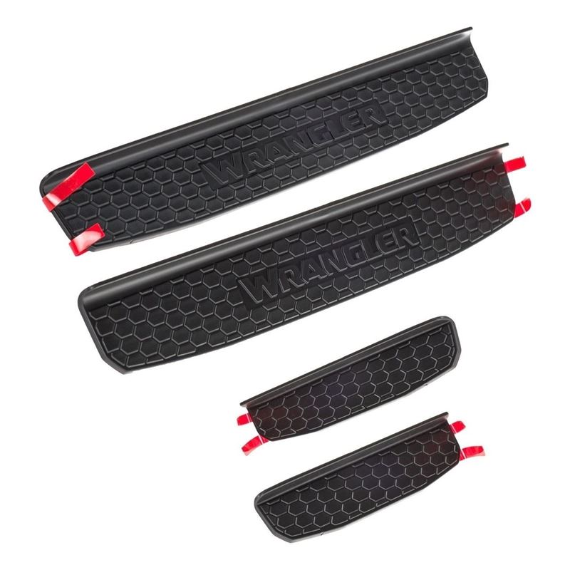 4 Door OEM Door Sill Guards for Jeep Wrangler JL 2018+